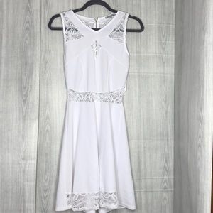 Charlotte Russe Lace white dress